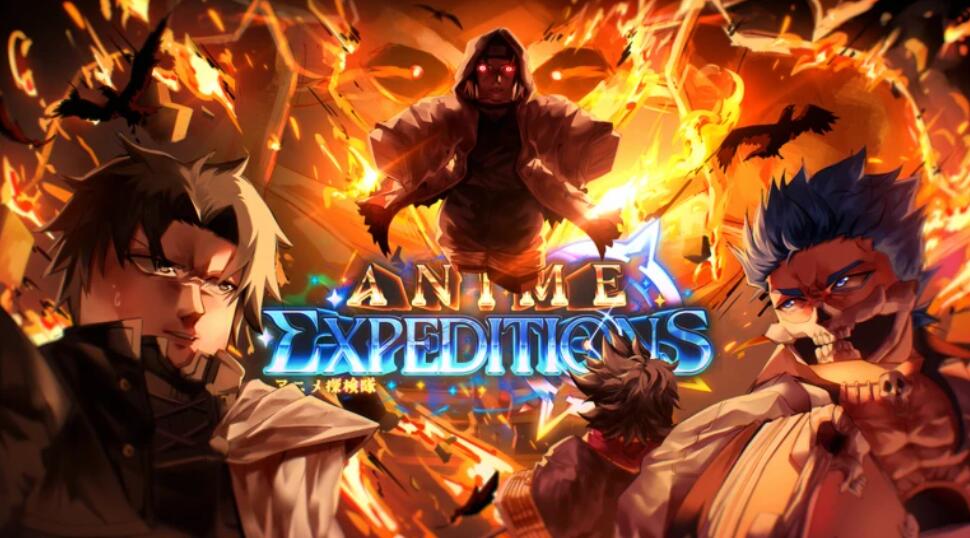 Discovery splash banner for Anime Expeditions Discord server