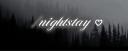 Discovery splash banner for / Nightstay ™﹒Socialise・Gaming・Chill・Egirl 𓂃 ‹3 Discord server