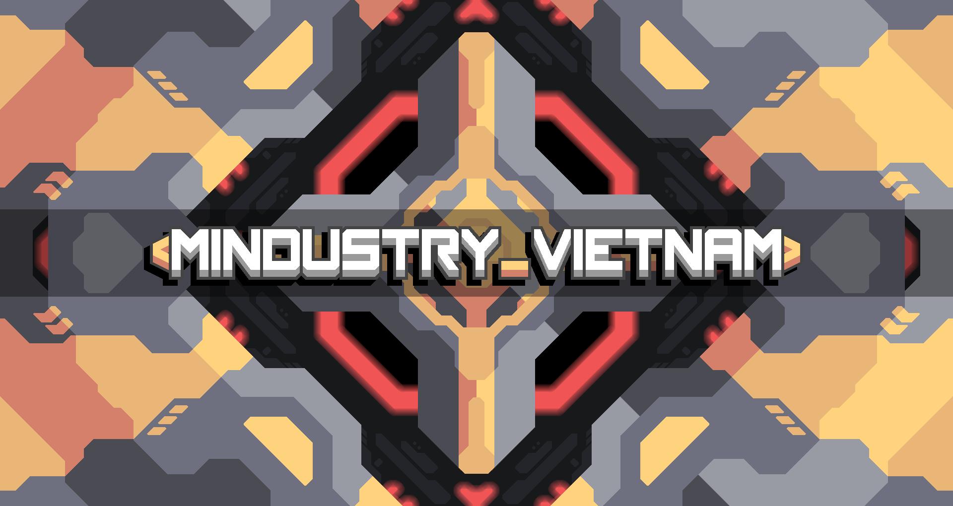 Discovery splash banner for Mindustry Việt Nam (VIE) Discord server