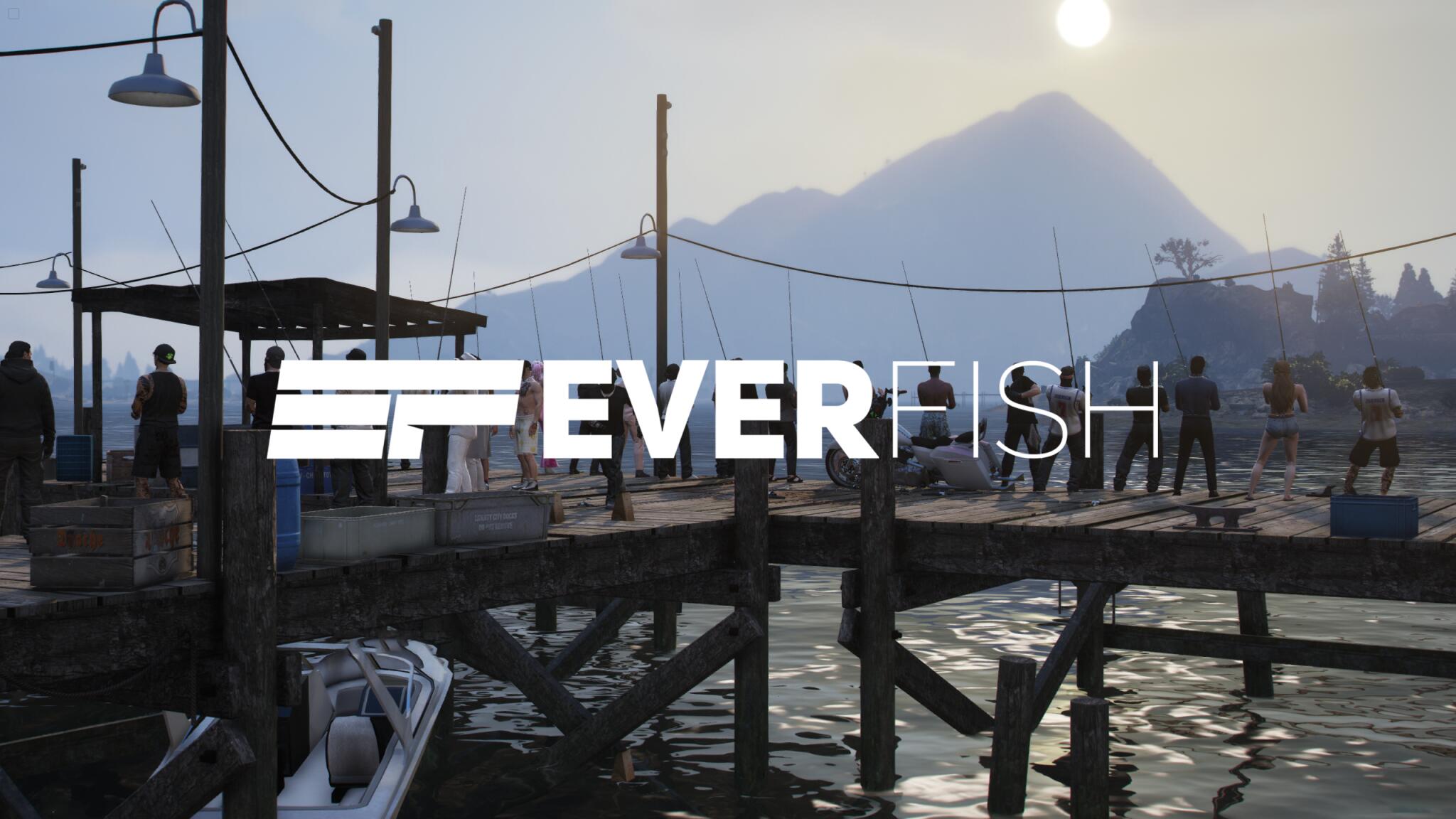 Discovery splash banner for EverFish Discord server
