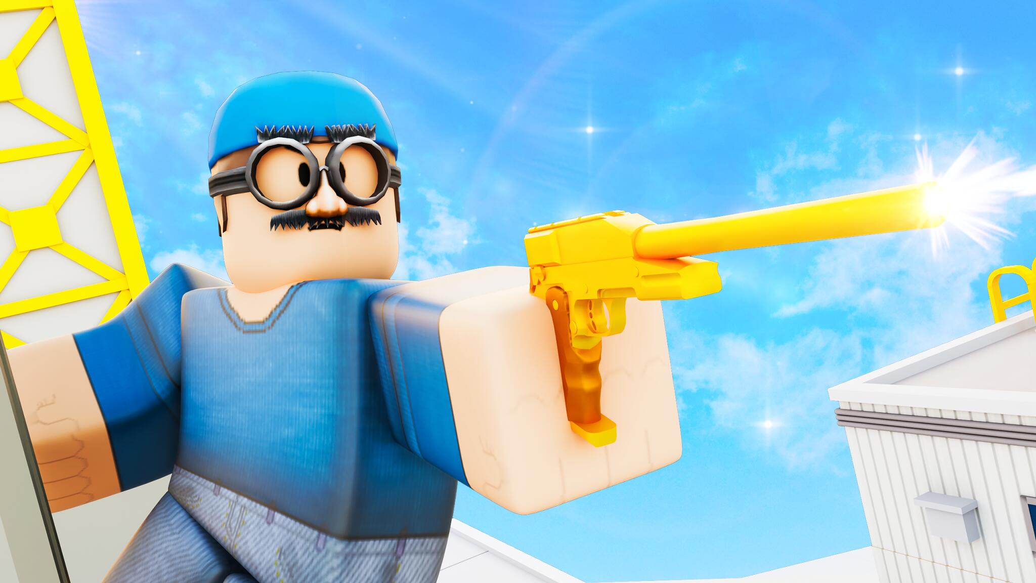 Discovery splash banner for Roblox Arsenal Community Discord server
