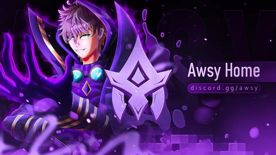 Discovery splash banner for Awsy Home Discord server