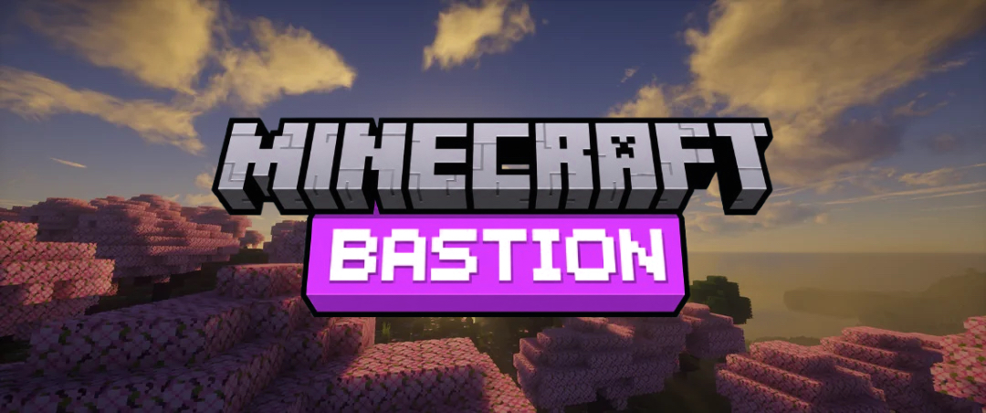 Discovery splash banner for Minecraft Bastion | Staffel 1 Discord server