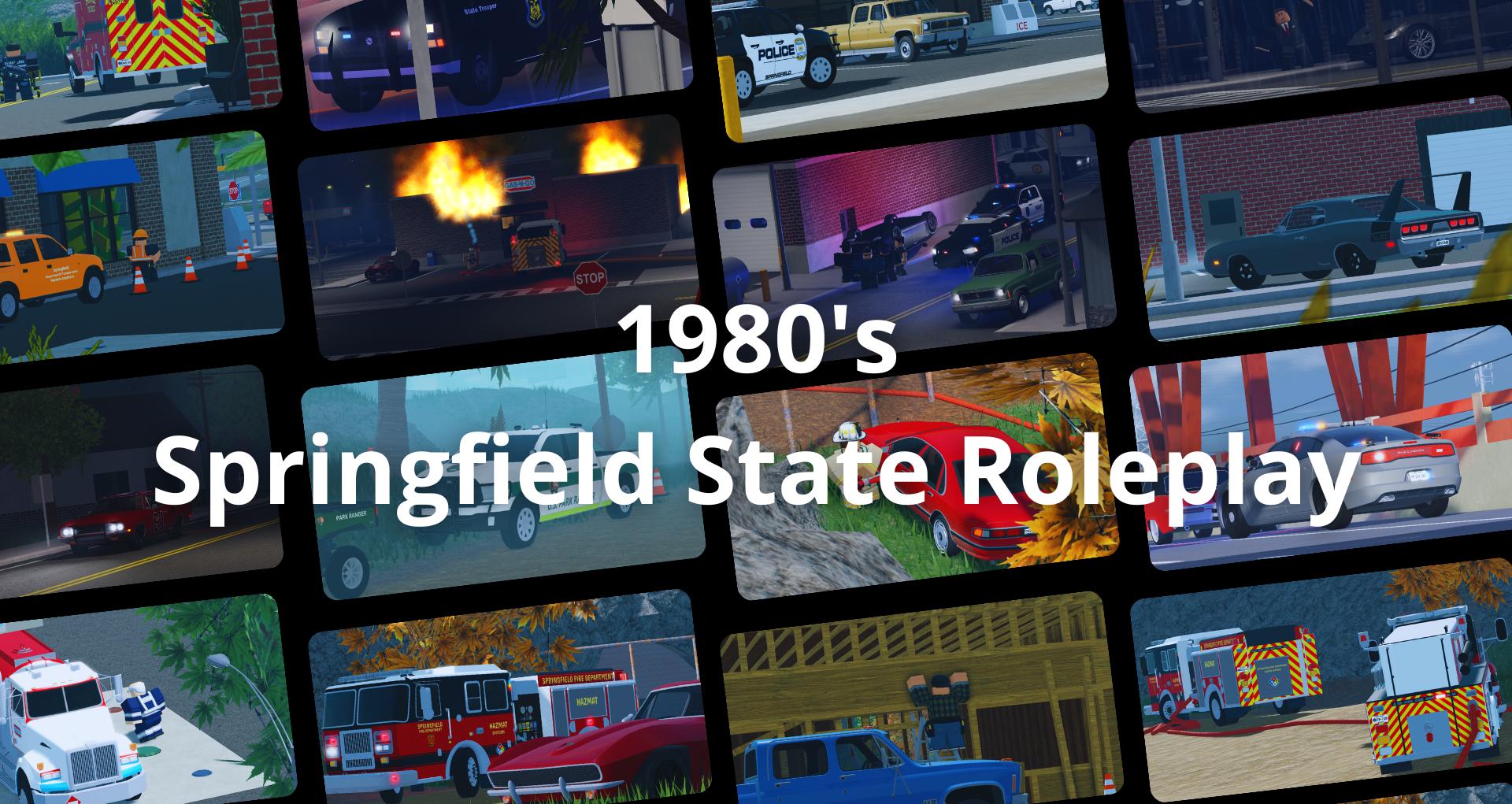 Discovery splash banner for 🌴 1980's Springfield Roleplay Discord server