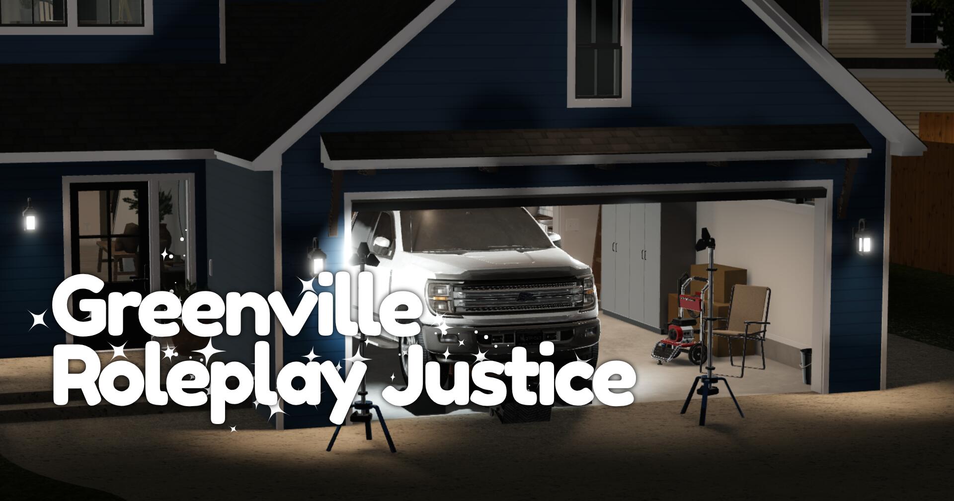 Discovery splash banner for 💫 Greenville Roleplay Justice Discord server