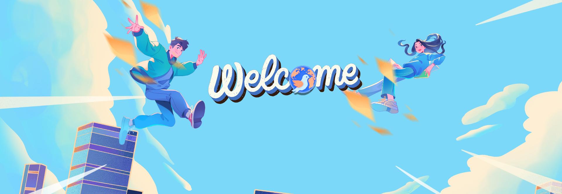 Discovery splash banner for The Dove Language Discord server