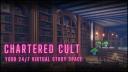 Discovery splash banner for Chartered Cult Discord server