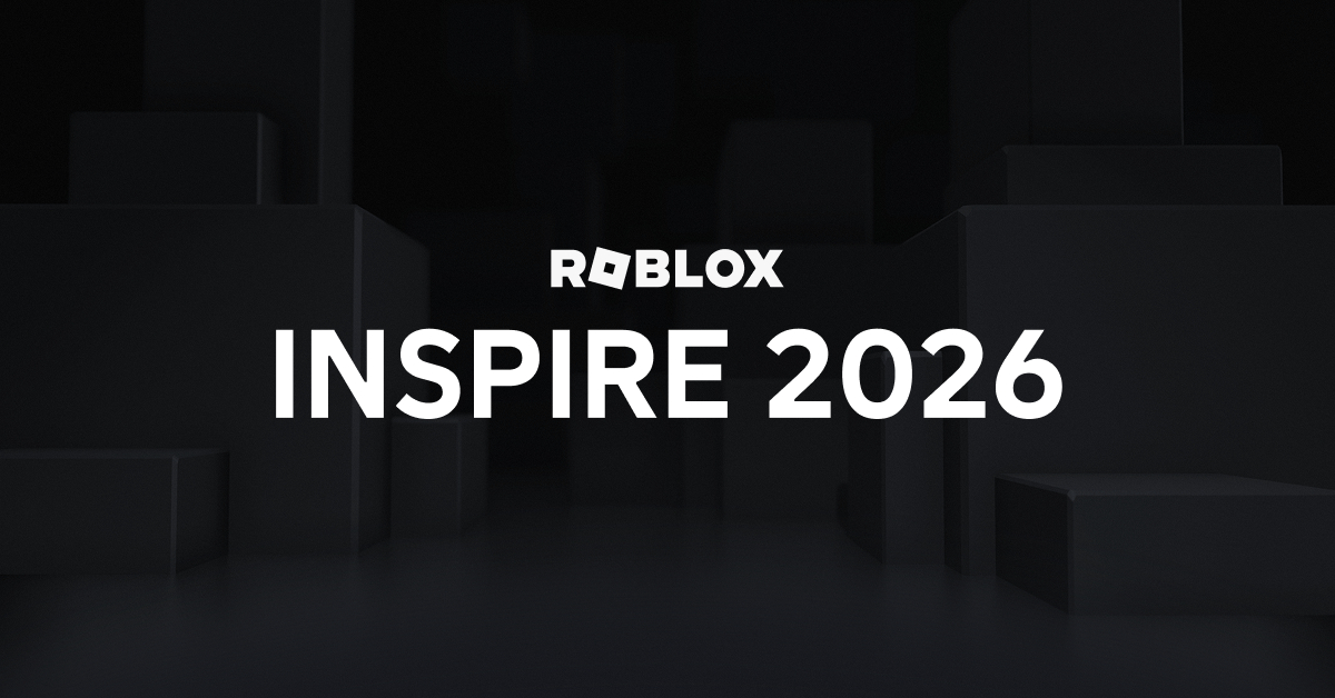Discovery splash banner for Roblox Inspire 2026 Discord server
