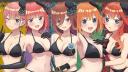 Discovery splash banner for The Quintessential Quintuplets Official Discord server