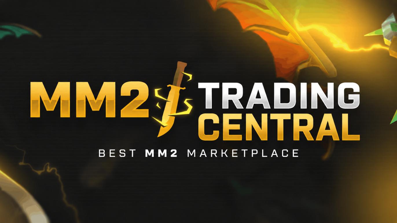 Discovery splash banner for MM2 Trading Central | Crosstrading & Middleman Discord server