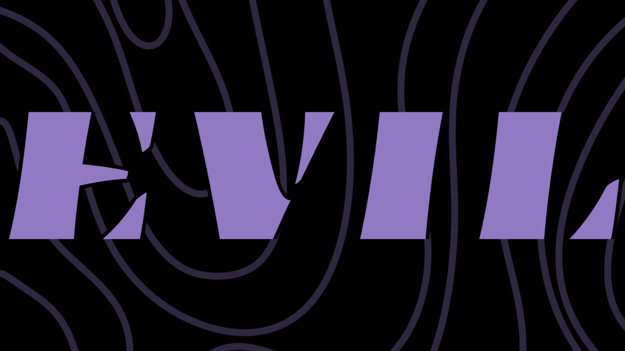 Discovery splash banner for E V I L Discord server