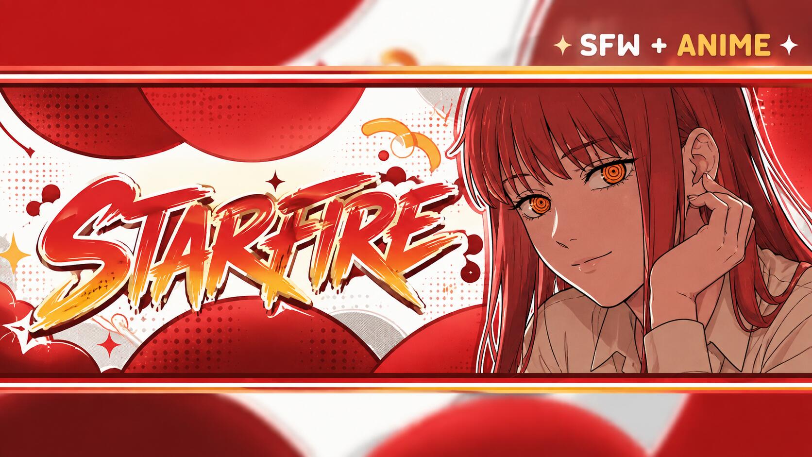 Discovery splash banner for ♡ St🏮rfire • スターファイア Discord server