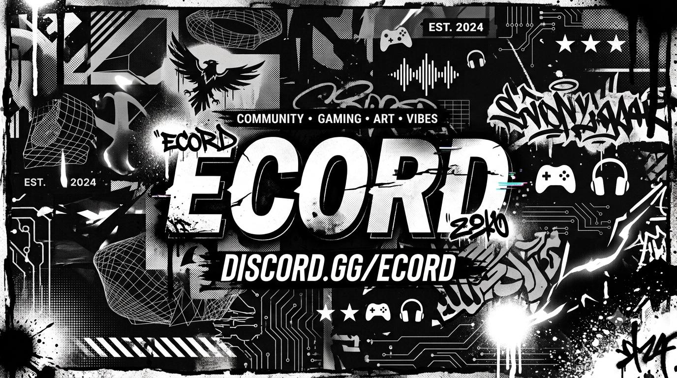 Discovery splash banner for /ecord Discord server