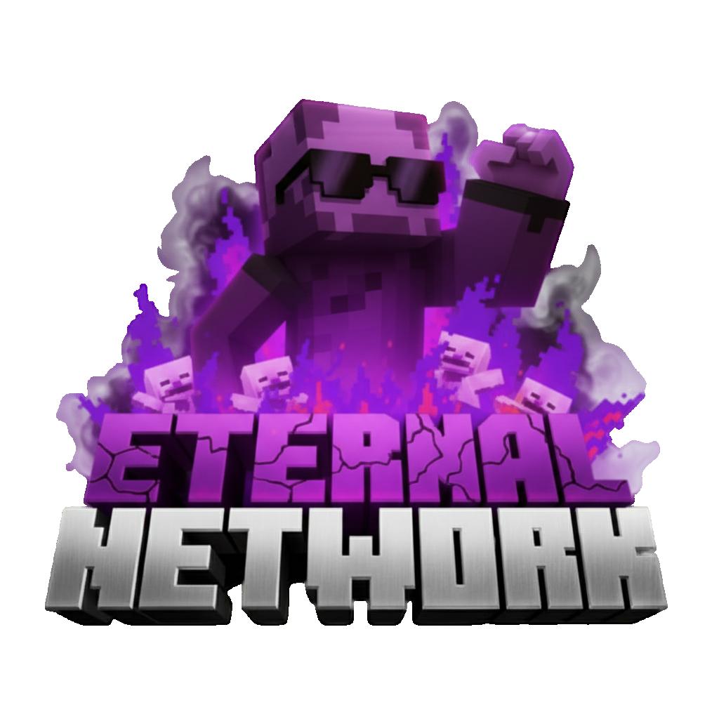 Discovery splash banner for EternalSMP Network Discord server
