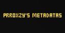 Discovery splash banner for Prroxzy's Metadatas Discord server