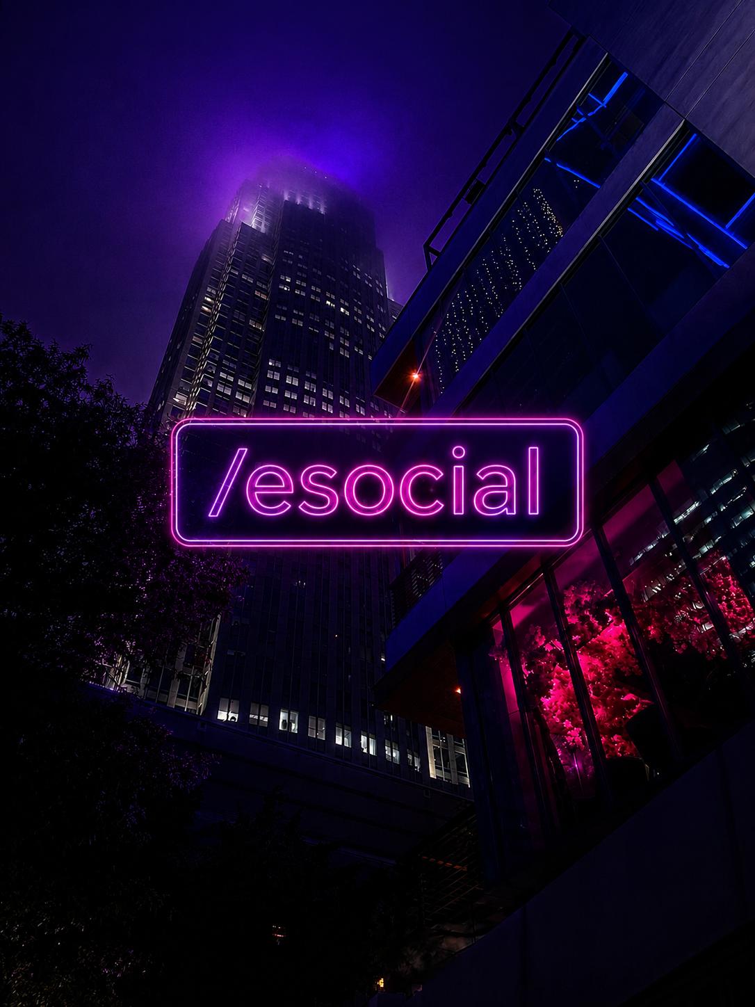 Discovery splash banner for Esocial 𝜗ৎ Discord server