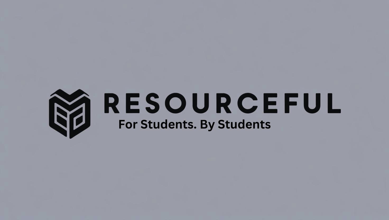 Discovery splash banner for Resourceful - For Students. By Students Discord server