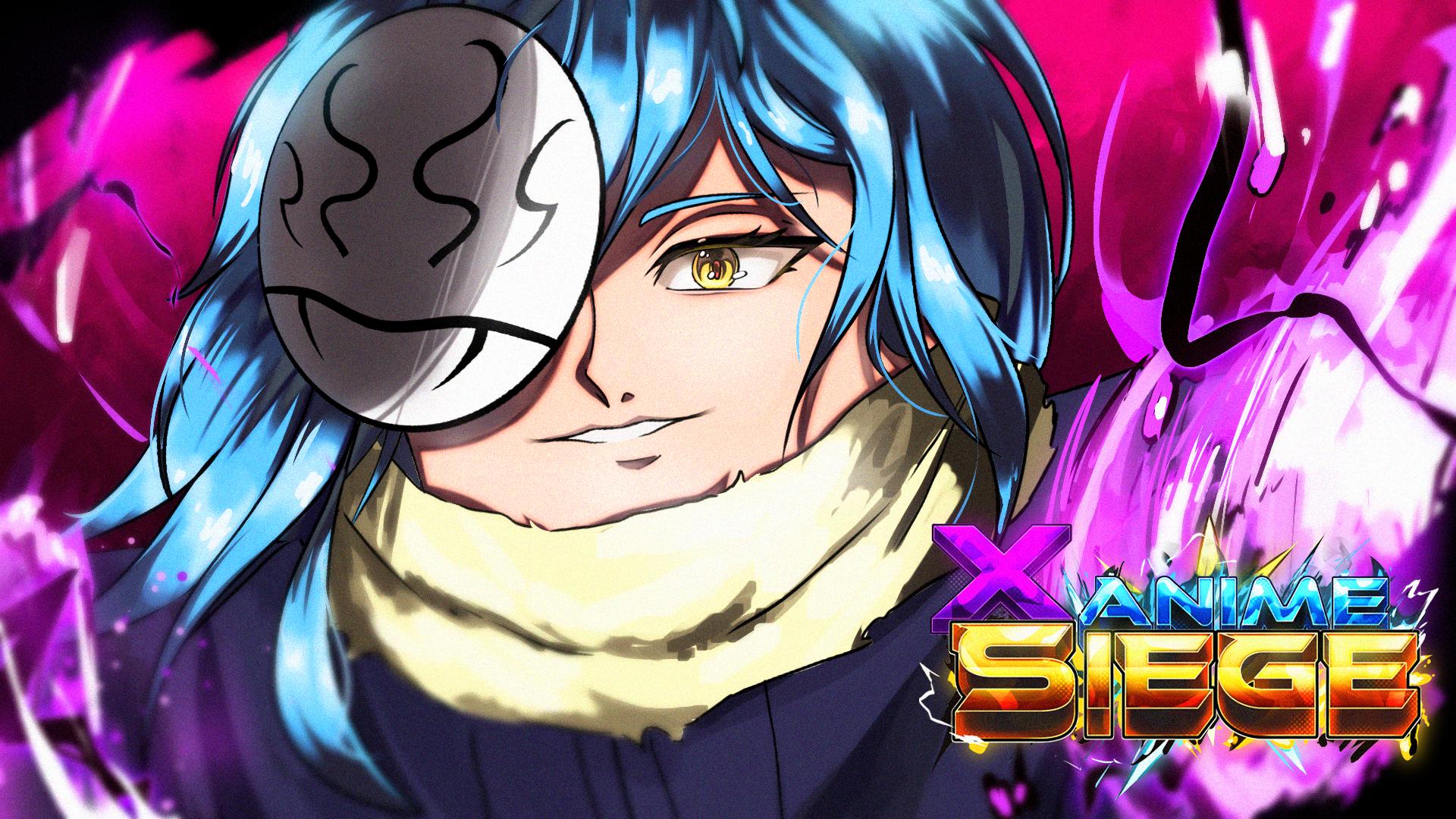 Discovery splash banner for Anime Siege X Discord server