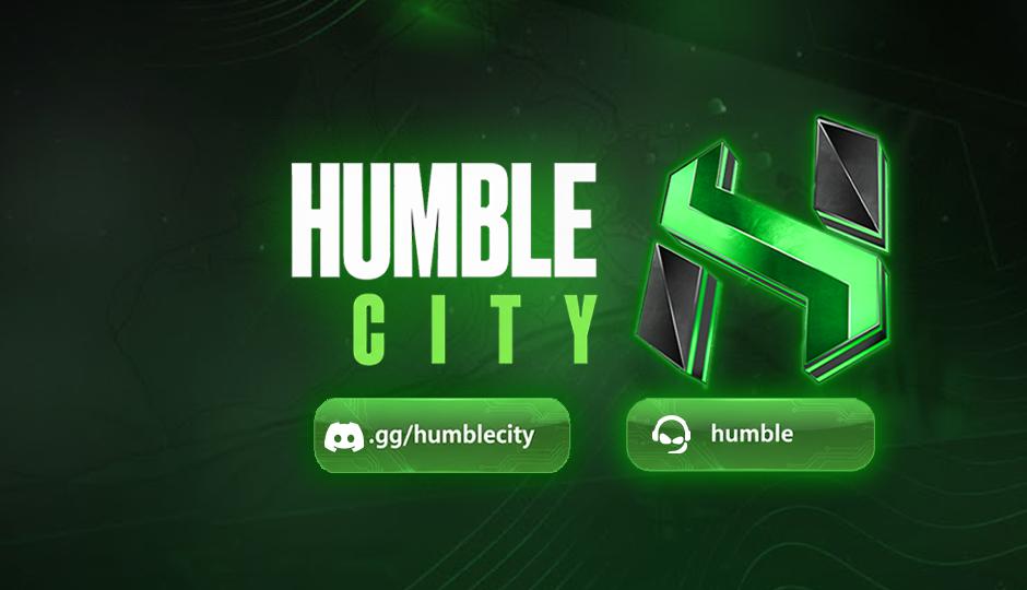 Discovery splash banner for Humble City Discord server