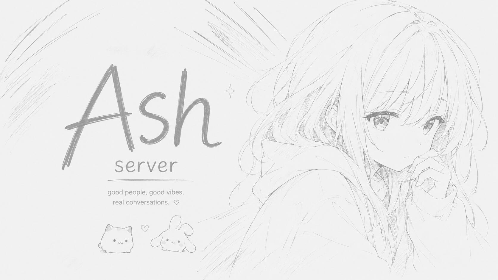Discovery splash banner for Ash Discord server