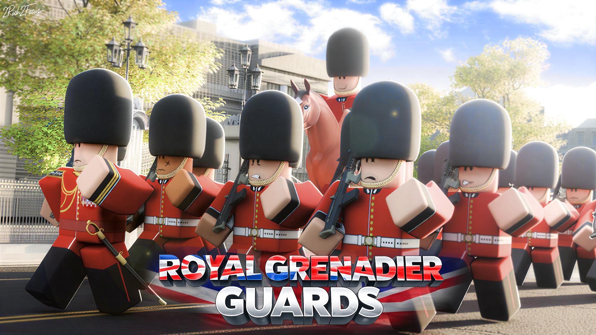 Discovery splash banner for Royal Grenadier Guards Roleplay Discord server