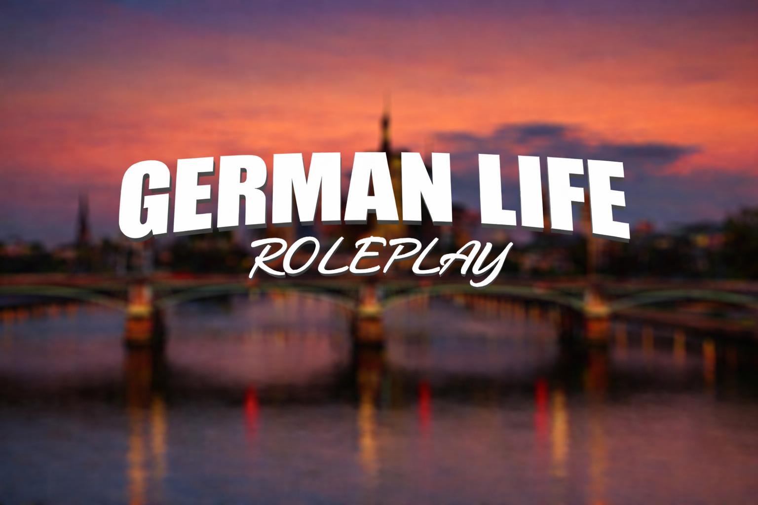 Discovery splash banner for German Life Roleplay I Comeback I V2 Discord server