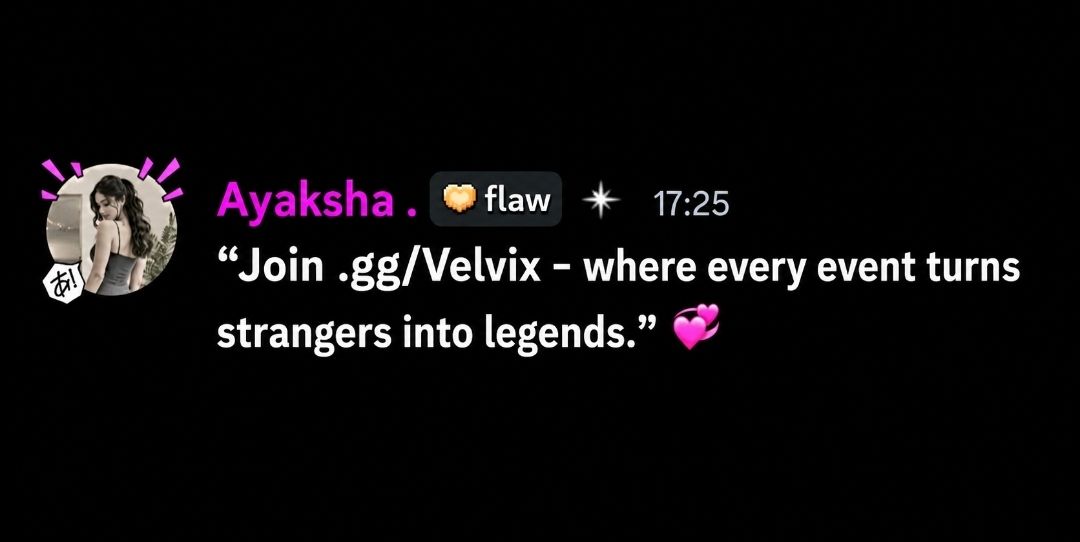 Discovery splash banner for VelviX Community 🎐 Discord server