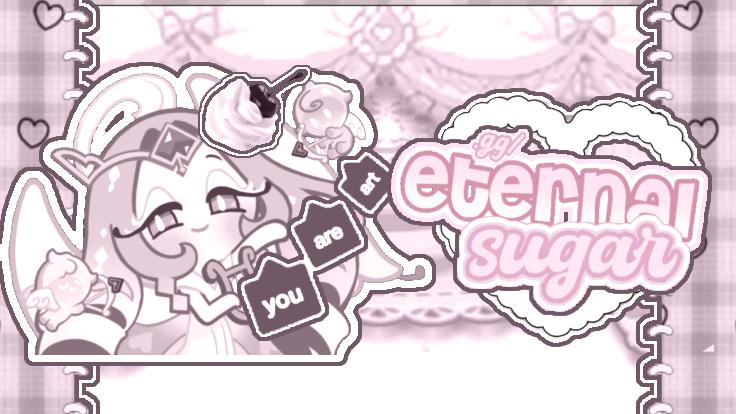 Discovery splash banner for 🩷 ׄ ݂ /𝓔ternal 𝓢ugar 𓏼𓈒 Discord server