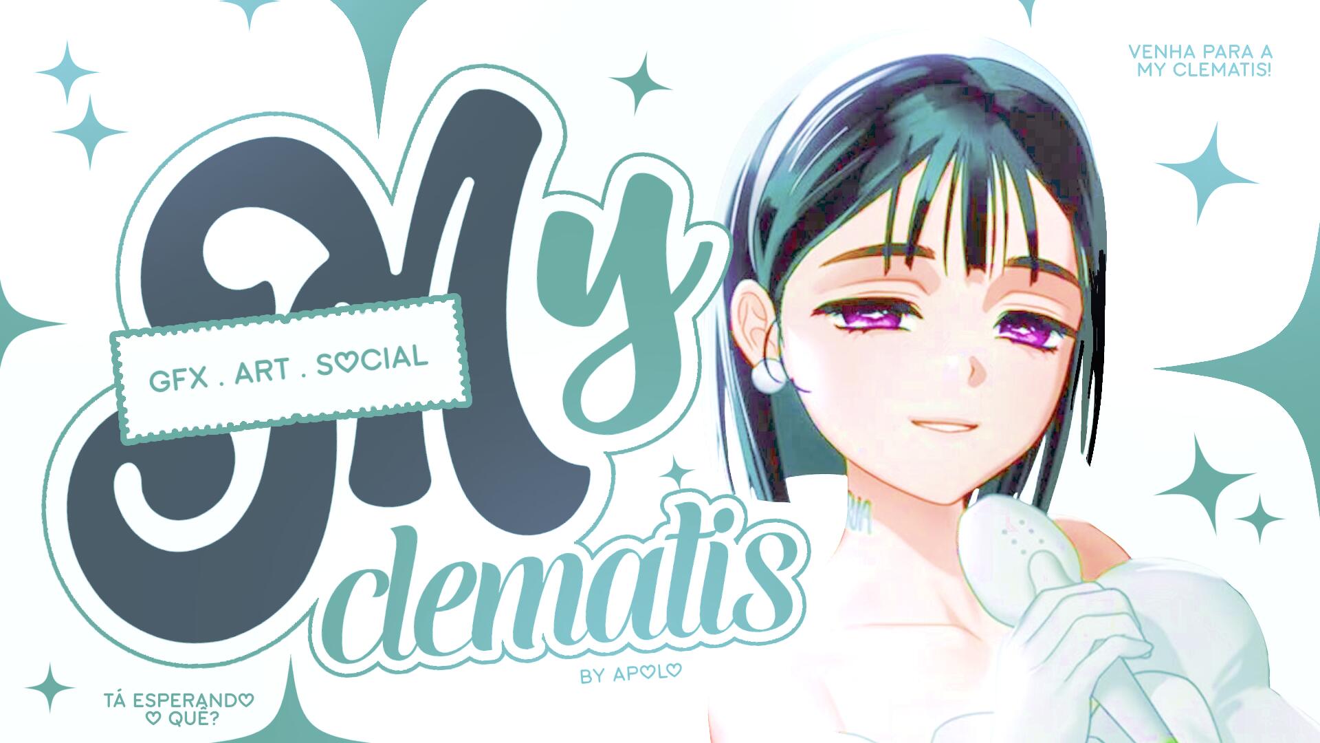 Discovery splash banner for 𝅙𝅙𝅙✦ My clematis #2k ﹒ Discord server