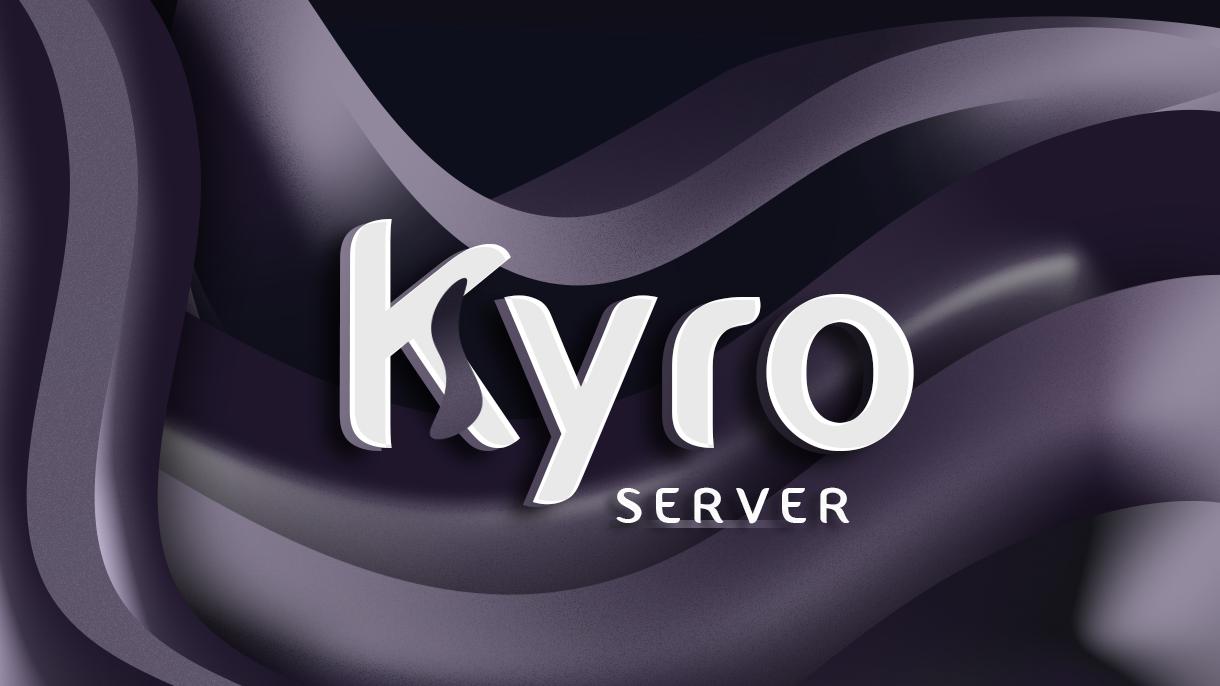 Discovery splash banner for Kyro. Discord server