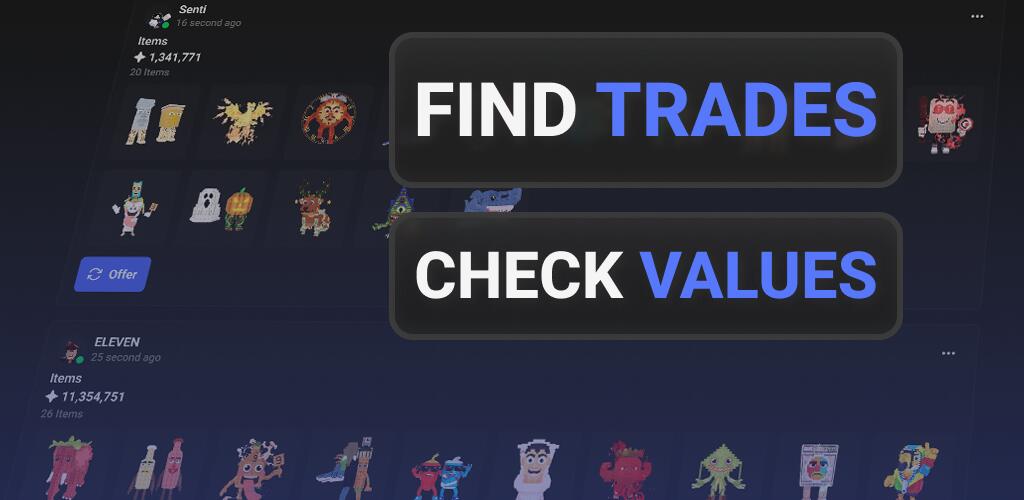 Discovery splash banner for Steal A Brainrot Trading Server Discord server
