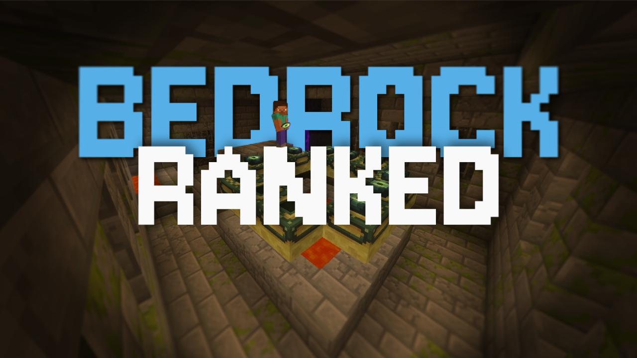 Discovery splash banner for MCBE Ranked Discord server