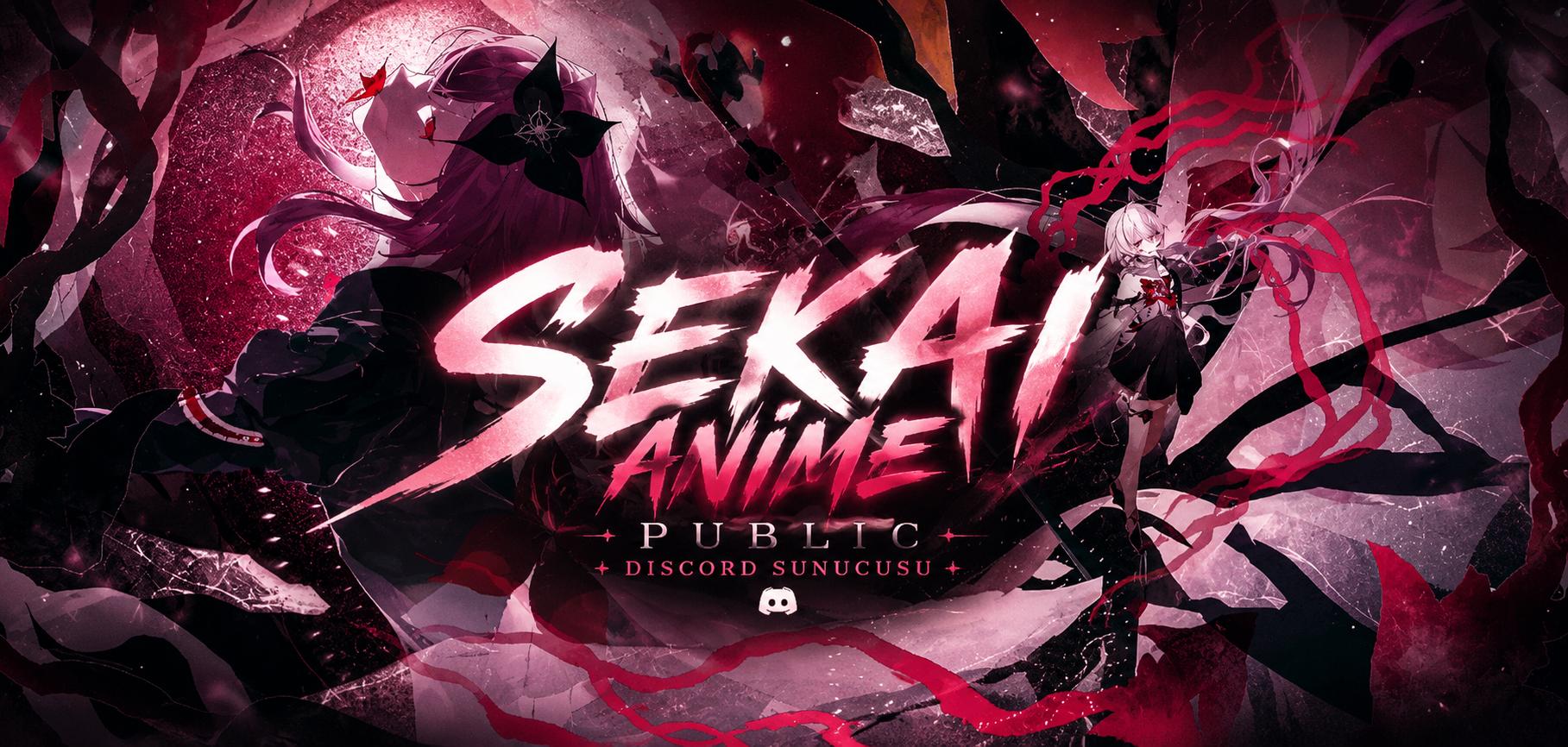 Discovery splash banner for Sekai Anime・Manga・Public・Game・Art Discord server