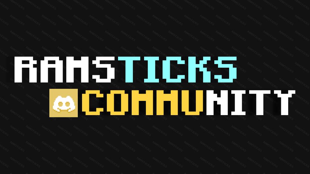 Discovery splash banner for RamSticks's Community Discord server