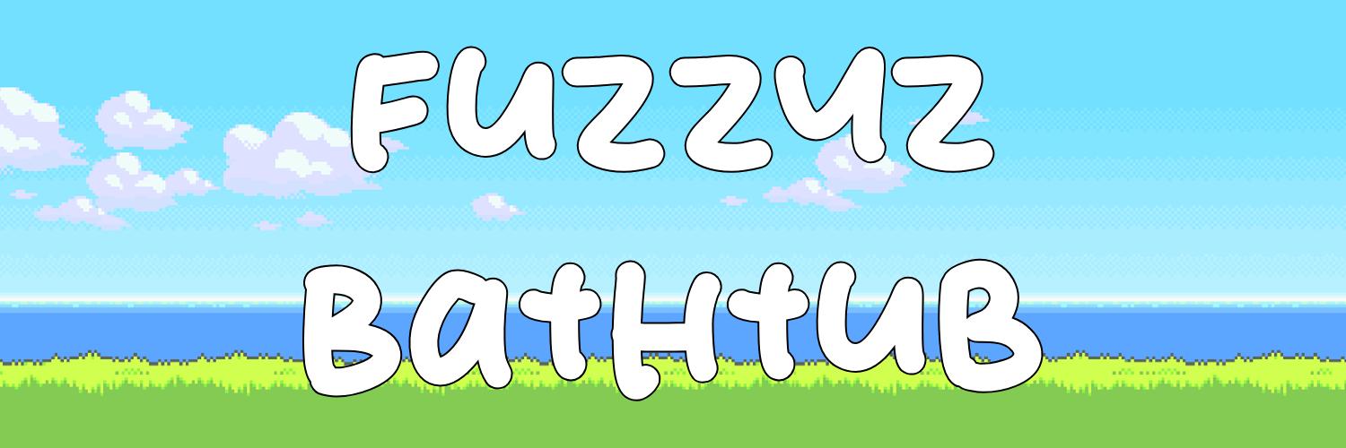 Discovery splash banner for Fuzzyz's Bathtub Discord server