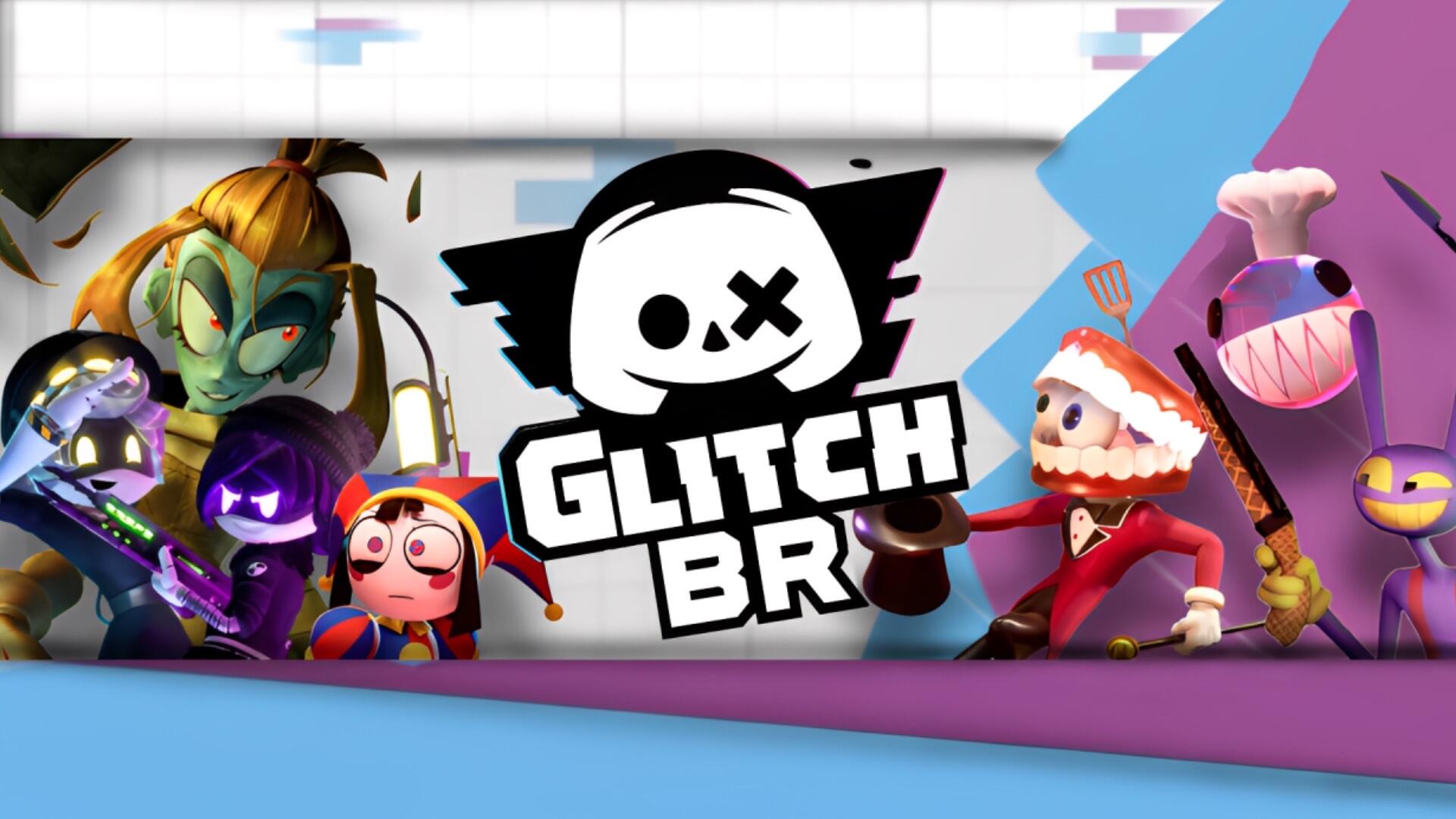 Discovery splash banner for Glitch Brasil Discord server