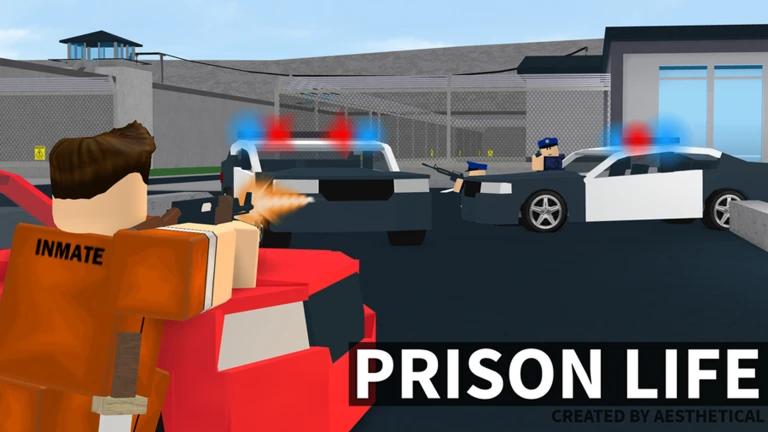Discovery splash banner for Prison Life Discord server