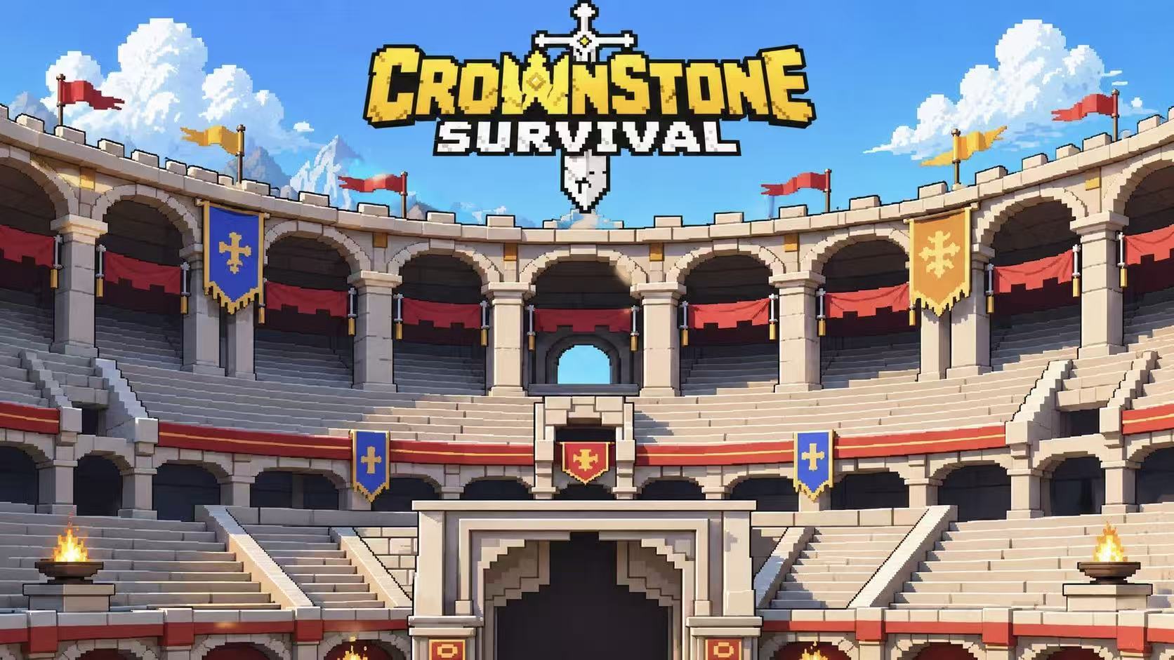Discovery splash banner for Crownstone Survival Discord server
