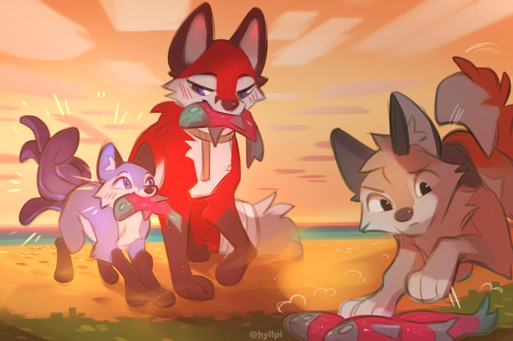 Discovery splash banner for FluffyCore | Furry Femboy Discord server