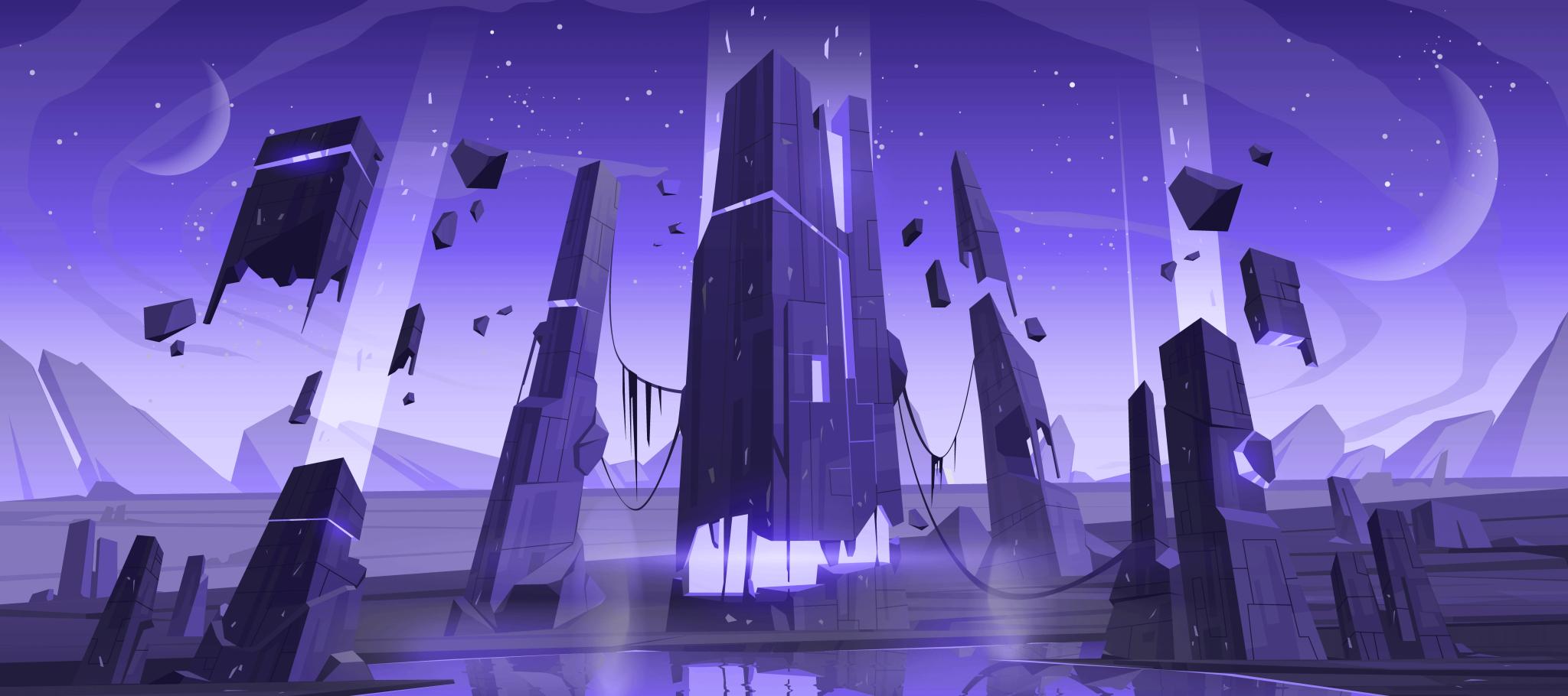 Discovery splash banner for Voltaic Discord server