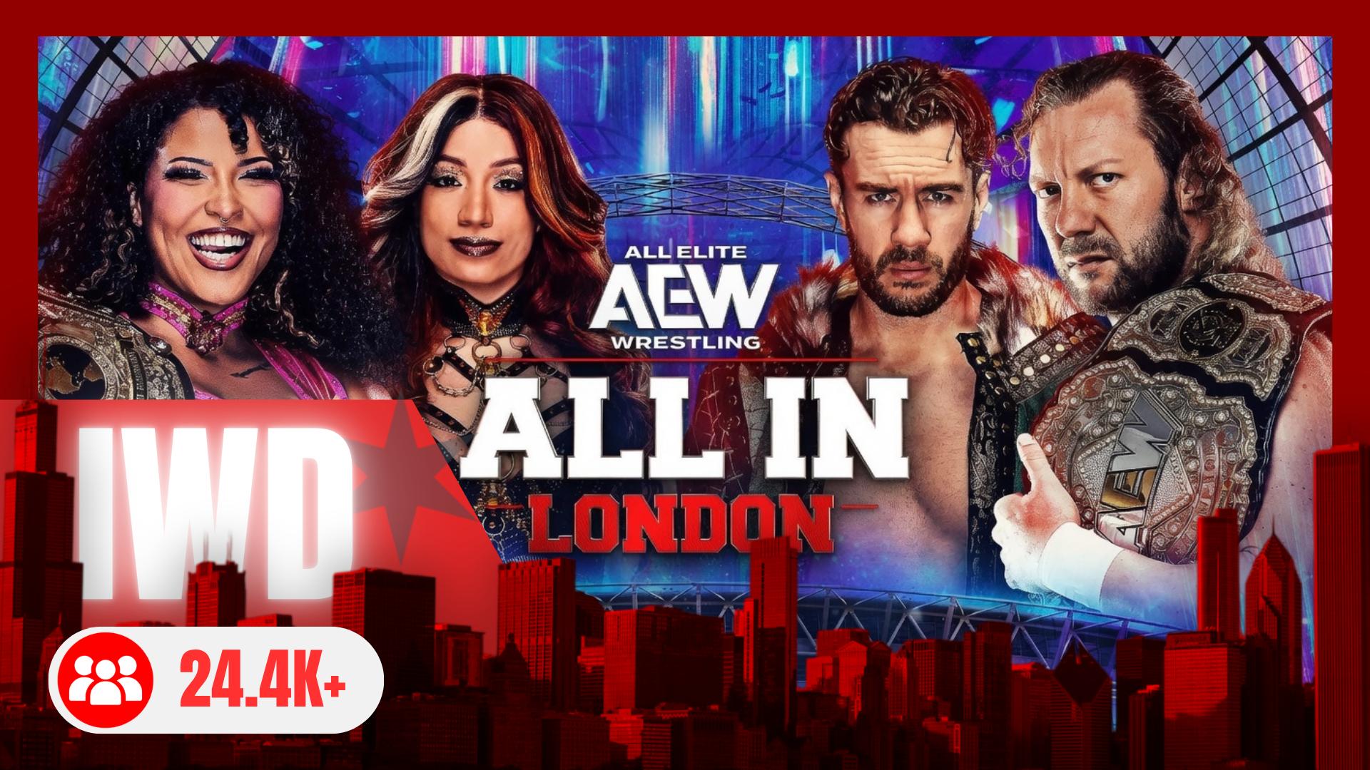 Discovery splash banner for Internet Wrestling Discord Discord server