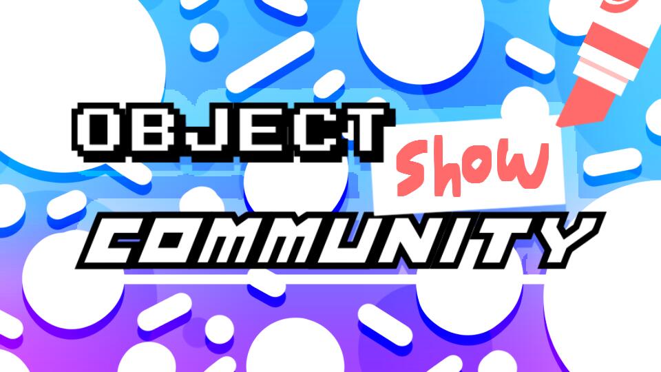 Discovery splash banner for Object Show Community Discord (OSC Discord) Discord server