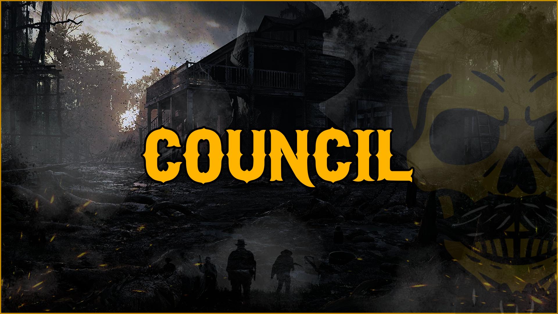 Discovery splash banner for Council Discord server