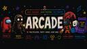 Discovery splash banner for Arcade Discord server