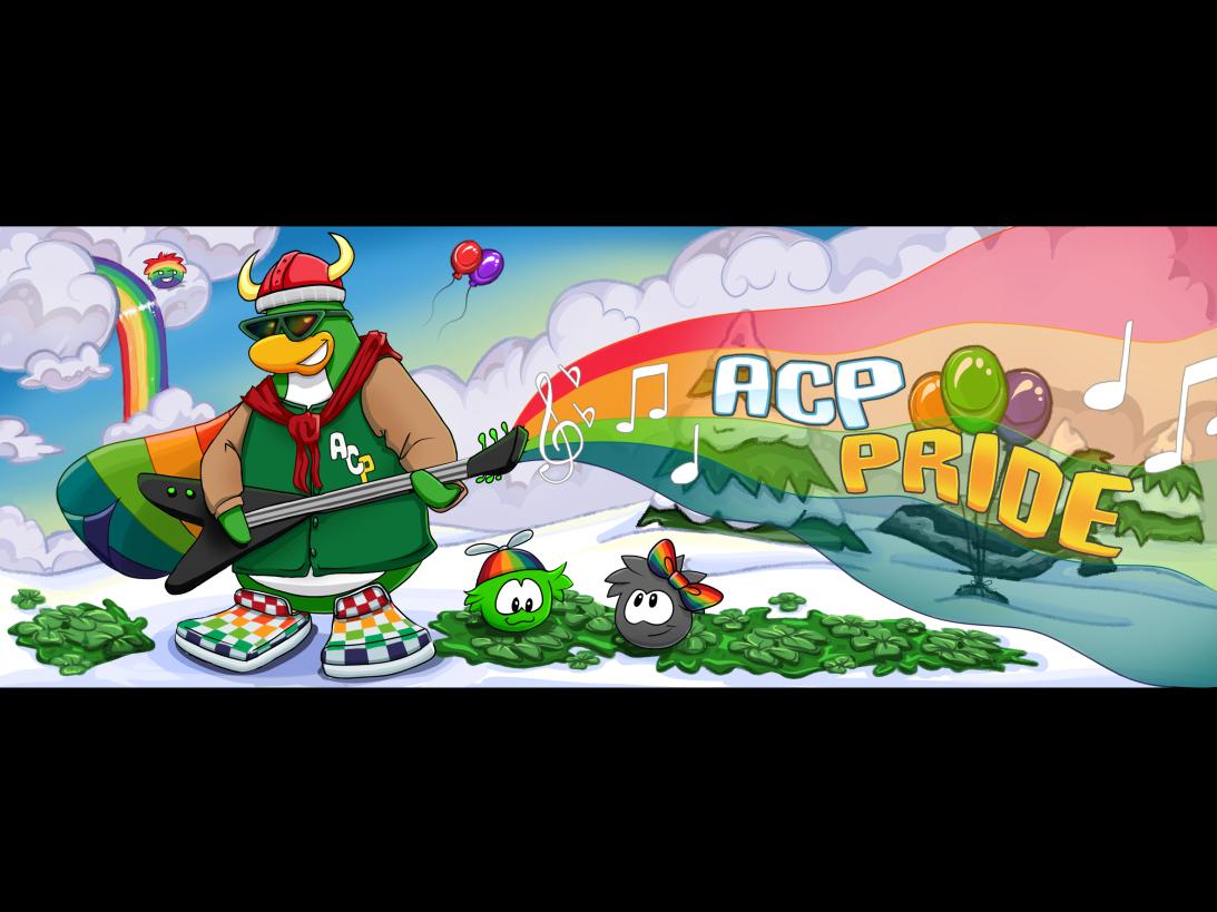 Discovery splash banner for ArmGAY of Club Penguin Discord server