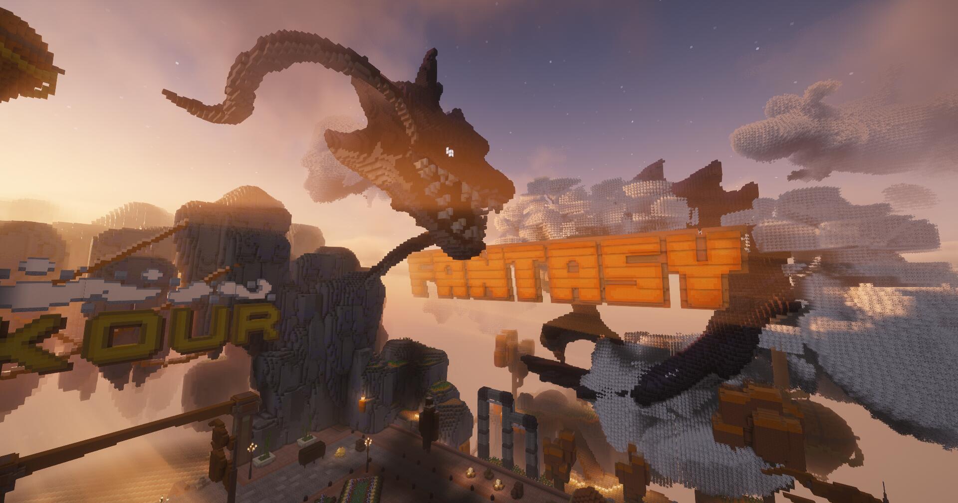 Discovery splash banner for Rede Fantasy ⚡ Discord server