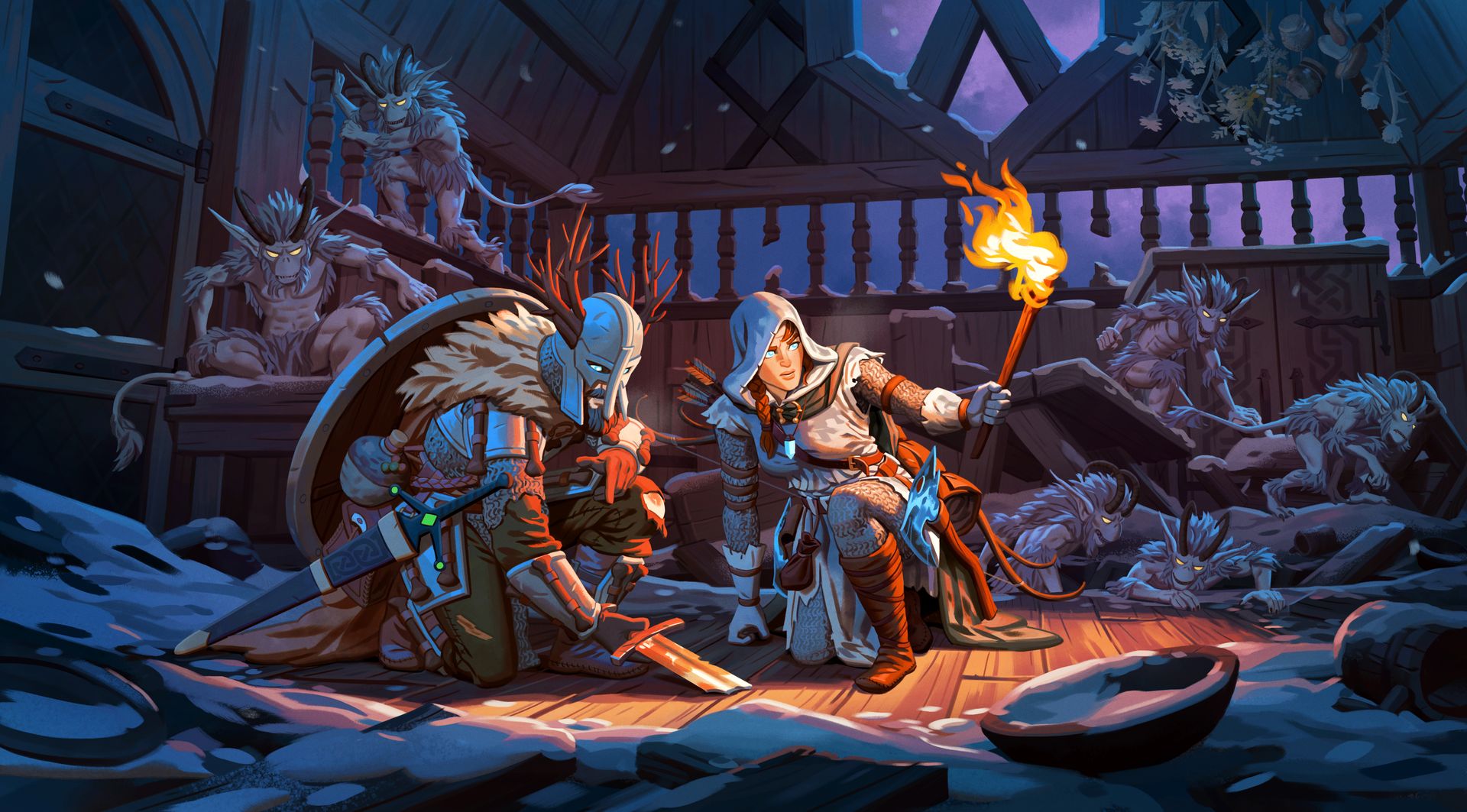 Discovery splash banner for Valheim RU Discord server