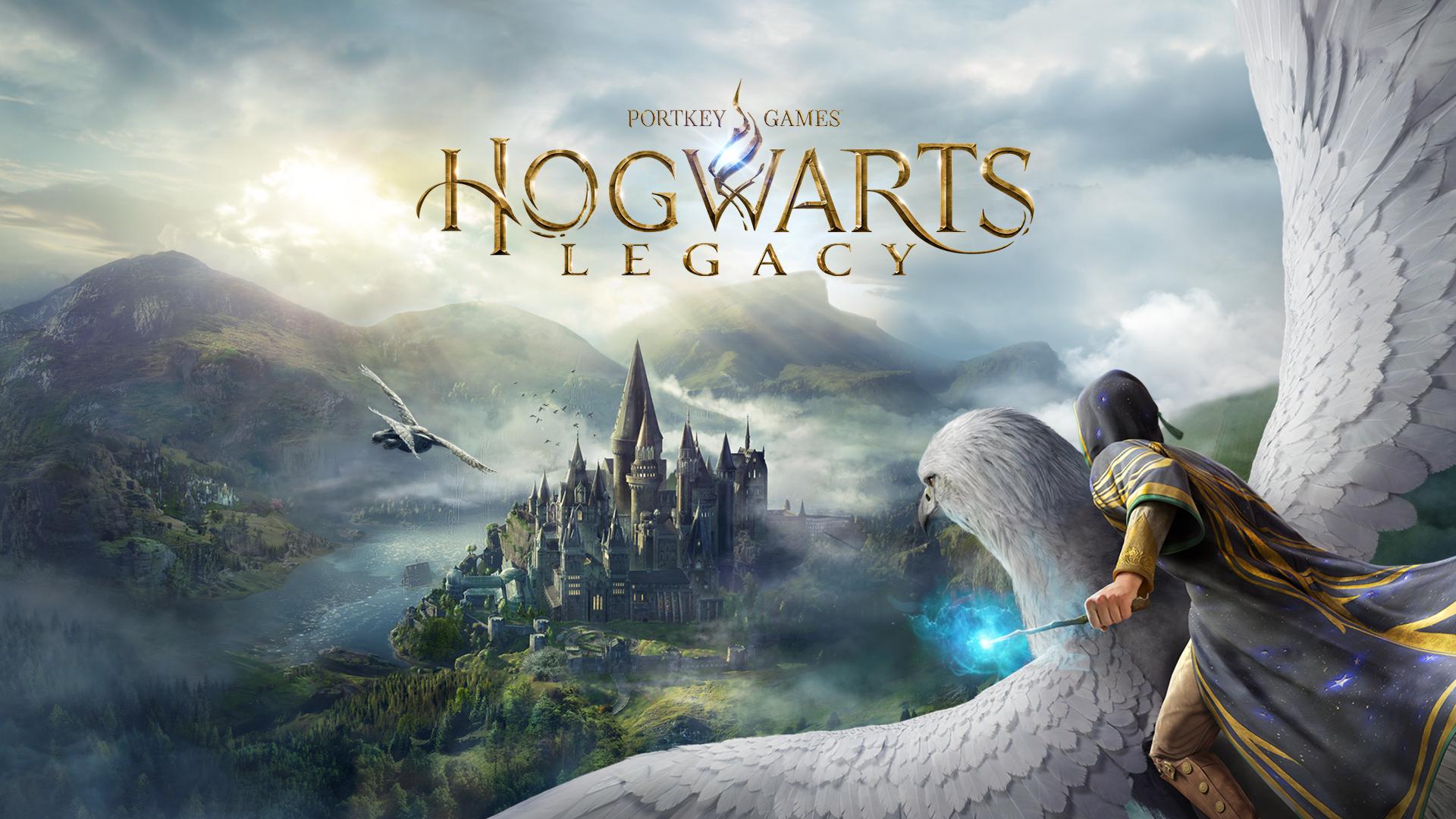Discovery splash banner for Hogwarts Legacy Discord server