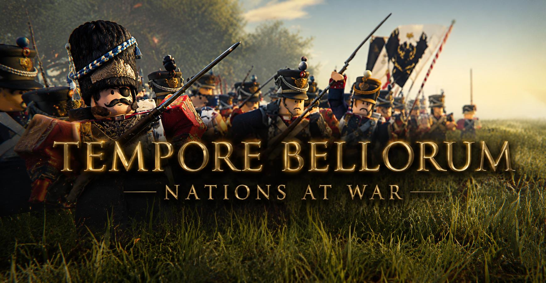 Discovery splash banner for Tempore Bellorum Discord server