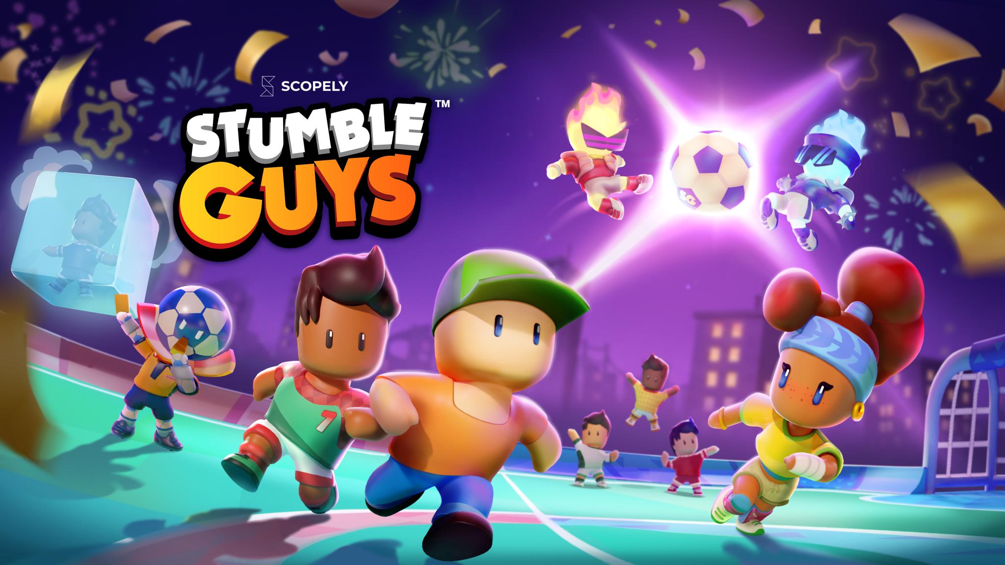 Discovery splash banner for Stumble Guys Discord server